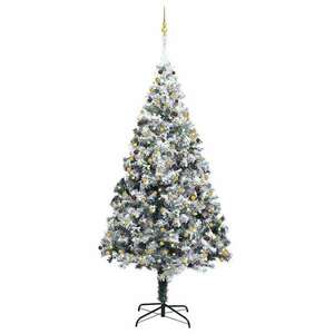 vidaXL fehér műkarácsonyfa LED-del 300 cm kép