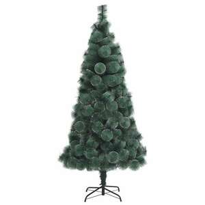 vidaXL zöld PET műkarácsonyfa állvánnyal 240 cm kép