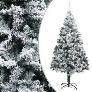 vidaXL fehér műkarácsonyfa LED-ekkel 240 cm kép