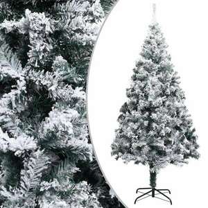 vidaXL fehér műkarácsonyfa LED-ekkel 300 cm kép