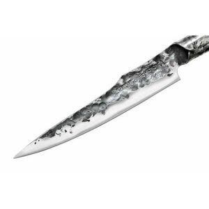 Samura-Meteora univerzális kés, VG10 damasztacél, 17.4 cm, ezüst/... kép