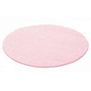 Bolti 9. Ay life 1500 rózsaszín 200cm egyszínű kör shaggy szőnyeg kép
