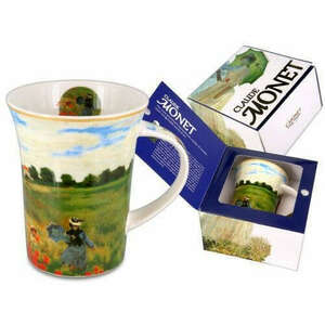 Porcelánbögre 350ml, Monet: Pipacsmező kép