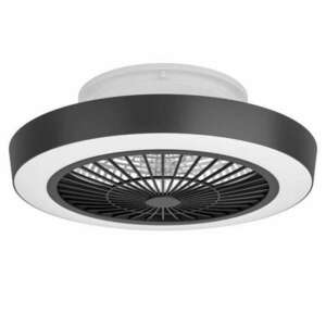 EGLO Sazan LED-CCT Ventilátoros Mennyezeti Lámpatest, fehér-fekete kép