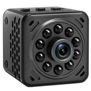 Mini kém kamera iUni IP34, Vezeték nélküli, Full HD 1080p, Audió-... kép