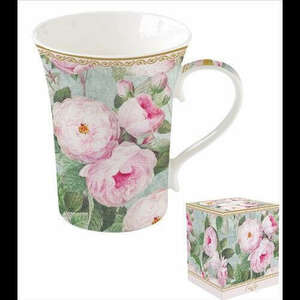 Porcelánbögre 360ml, dobozban, Roses in Bloom kép
