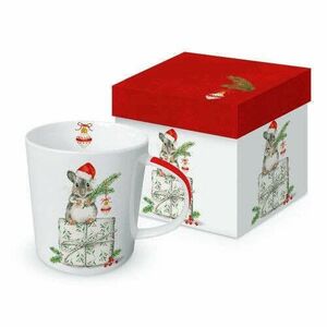 Porcelánbögre 0, 35l, dobozban, Christmas Fridolin kép