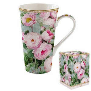 Porcelánbögre 600ml, dobozban, Roses in Bloom kép