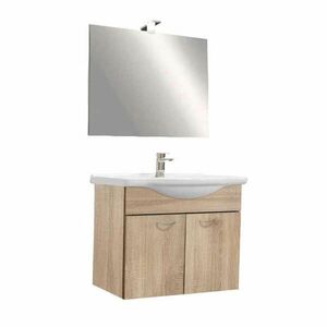 Zeus 85 komplett fürdőszoba bútor Sonoma tölgy kép