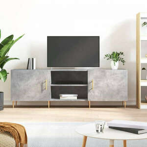 vidaXL betonszürke műfa TV-szekrény 150 x 30 x 50 cm kép
