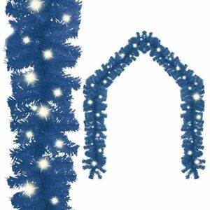 vidaXL kék karácsonyi füzér LED-es izzókkal 10 m kép