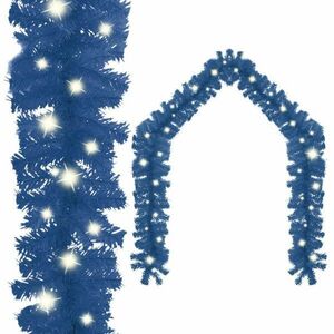 vidaXL kék karácsonyi füzér LED-es izzókkal 5 m kép
