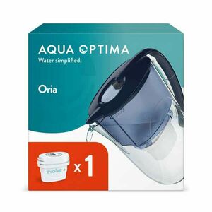 Szűrőkancsó Aqua Optima Oria 2, 8 L Kék kép
