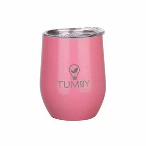 Tumby termosz pohár világos rózsaszín kép