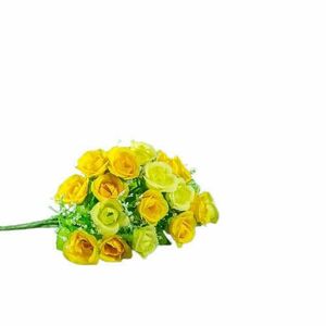 Mini sárga rózsa csokor kép