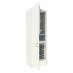 Yorki 60-as alulfagyasztós hűtős kamra szekrény fehér korpusz sel... kép