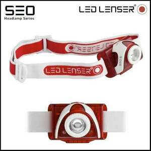 LED Lenser SEO5 Piros fejlámpa (SEO5-6106TIB) kép
