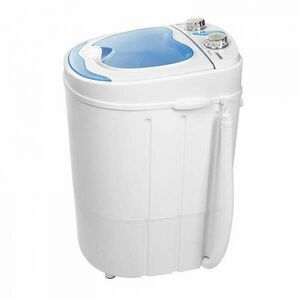 Mini mosógép centrifugával - fehér kép