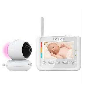 Evolveo NL4 bébi monitor éjszakai fénnyel és forgó kamerával (BMO... kép