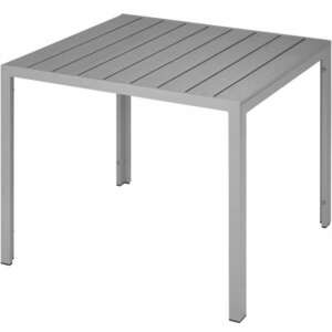 Alumínium Maren kerti asztal állítható magasságú lábakal 90x90x74, 5cm kép
