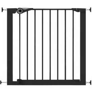 Biztonsági kapu MCTN94313 Easy Fit, nyomás, 75-82 cm, fekete fém kép