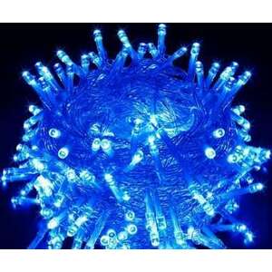 Beltéri karácsonyi fényfüzér, 100 LED – kék kép