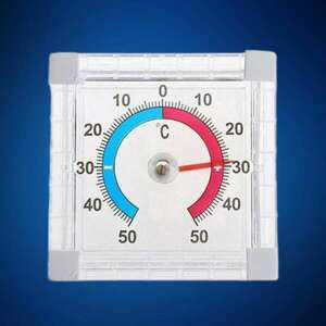 Ablakhőmérő, analóg hőmérő, -50°C...+50°C kép