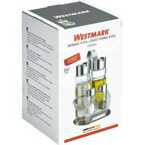 Westmark 65052260 fűszertartó szett, olaj, ecet, só és bors tartó... kép
