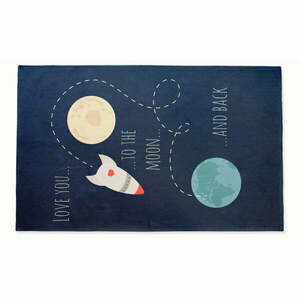 Love you to the Moon gyerekszőnyeg, 195 x 135 cm - Little Nice Things kép