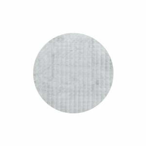 Világosszürke mosható kerek szőnyeg ø 80 cm Bubble Grey – Mila Home kép