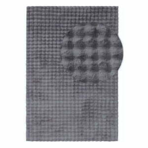 Antracitszürke mosható szőnyeg 160x230 cm Bubble Anthracite – Mila Home kép
