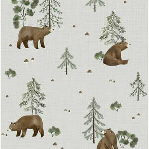 Gyerek tapéta 10 m x 50 cm Mountain & Bears – Lilipinso kép