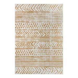Okkersárga-fehér kültéri szőnyeg 120x170 cm Biri – NORTHRUGS kép