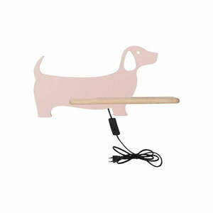 Rózsaszín gyerek lámpa Dog – Candellux Lighting kép