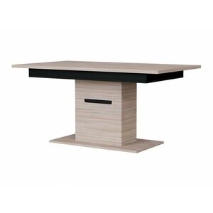 Asztal Orlando H110, Szilfa, 77x90x160cm, Hosszabbíthatóság, Laminált forgácslap kép
