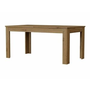 Asztal Orlando J118, Wotan tölgy, 75x90x162cm, Hosszabbíthatóság, Laminált forgácslap kép
