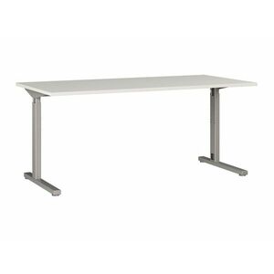 Állítható magasságú íróasztal Sacramento AE106, Állítható magasság, 69.6x160x80cm, Világosszürke, Grafit kép