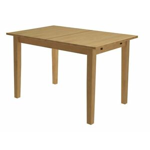 Asztal Denton 810, Fenyő, 75x80x120cm, Hosszabbíthatóság, Asztallap anyaga, Váz anyaga kép