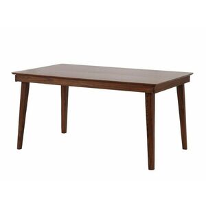 Asztal Denton 870, Dió, 75x90x150cm, Hosszabbíthatóság, Asztallap anyaga, Váz anyaga, Fenyő kép