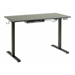 Állítható magasságú íróasztal Oakland 881, Elektromos, Állítható magasság, 73x120x60cm, Fekete kép