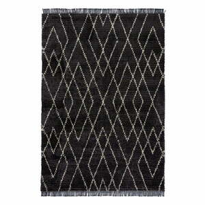 Fekete szőnyeg 160x230 cm Aisha – Flair Rugs kép