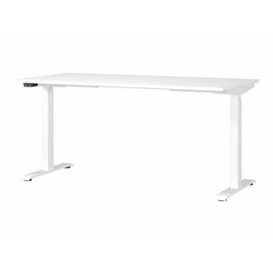 Állítható magasságú íróasztal Sacramento BU113, Állítható magasság, Elektromos, 72.1x160x80cm, Fehér kép