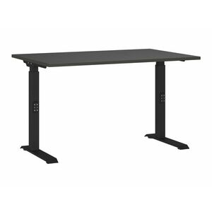 Állítható magasságú íróasztal Sacramento BU115, Állítható magasság, 68x120x80cm, Grafit kép