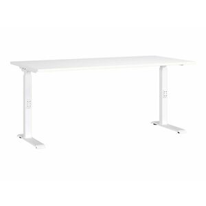 Állítható magasságú íróasztal Sacramento BU116, Állítható magasság, 68x160x80cm, Fehér kép