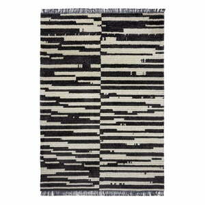 Fekete-fehér szőnyeg 160x230 cm Lina – Flair Rugs kép