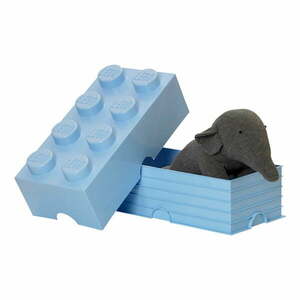 Világoskék tárolódoboz - LEGO® kép