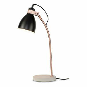 Fekete-szürke asztali lámpa fém búrával (magasság 50 cm) Denver – it's about RoMi kép