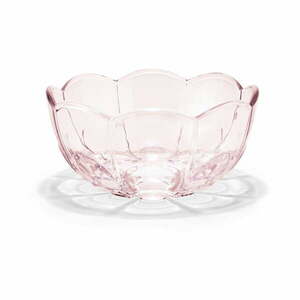 Világos rózsaszín üveg tálka szett 2 db-os ø 13 cm Lily – Holmegaard kép