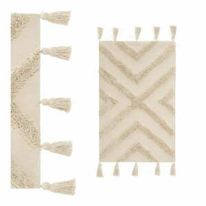 Krémszínű mosható pamut szőnyeg 50x80 cm – Casa Selección kép