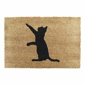 Kókuszrost lábtörlő 40x60 cm Cat – Artsy Doormats kép